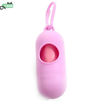 China Wholesale Outdoor Dog Pill Shape Portable Pet Poop Stored Eco Friendly Bags for sale