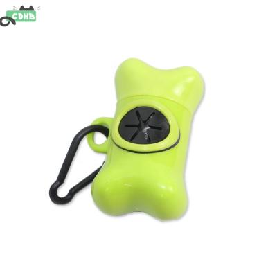 China Wholesale Dog Waste Bag Poop Bag Portable Pet Bone Type Stocked Toilet Picker Anti Drop Rise Portable Pets for sale