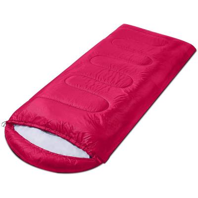 China Envelope Type Portable Survival Rise Cotton Custom Sleeping Bag With Zipper For Camping Sleeping Bags for sale