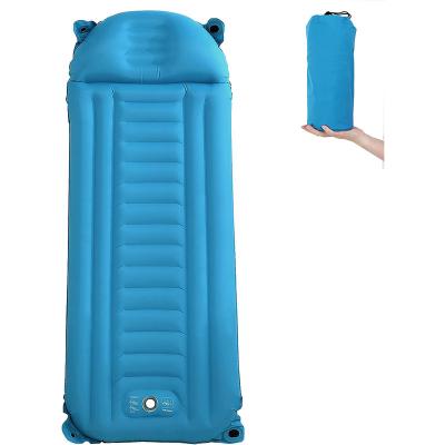 China High Quality Outdoor Picnic BBQ Sea Air Mattress Double Backpacking Raising Inflatable Sleep Pad Camping Mat for sale