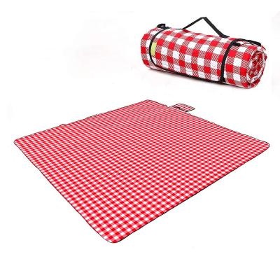 China Promotion Camping Straw Picnic Beach Mat Portable Portable Natural Proof Hiking Camping Mat for sale