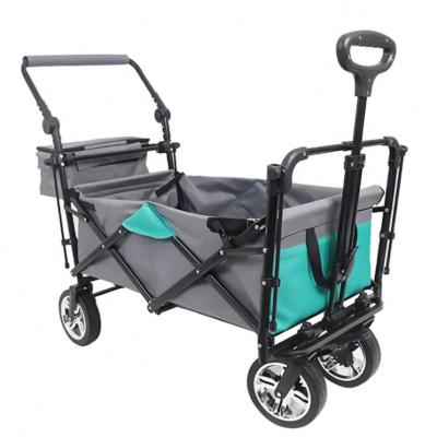 China Buying Gardening Picnic Camping Outdoor Sports Garden Cart Beach Best Folding Beach Camping Canvas Cart for sale