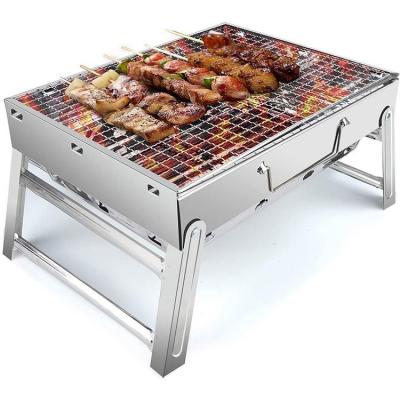 China Easily Assembled Korean Charcoal Barbecue Table Tables For Restaurant Machine Portable Outdoor Charcoal Barbecue Grills for sale