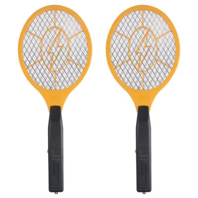 China Viable AA Battery Power Cordless Electric Bug Zapper Fly Swatter Mosquito Killer Bat Racket for sale