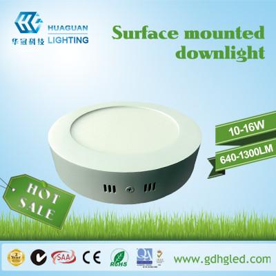 China 12 Watt Interior 2835 SMD Surface Mounted LED Downlight For Decoration for sale