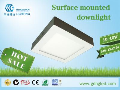 China Energy Saving Surface Mounted LED Downlight , Home LED Square Downlight for sale