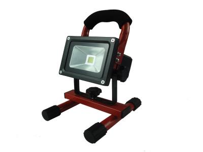 China Energy Efficiency 10 Watt Red Portable LED Flood Lights Solar Powered for sale