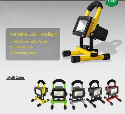 China Rechargeable Portable LED Flood Lights , Compact LED Flood Light For Workshop for sale