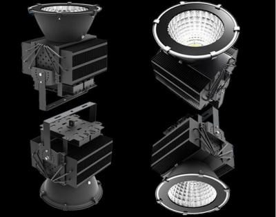 China Commercial 500W CREE LED High Bay Light With Intergrated Lamp Shade for sale