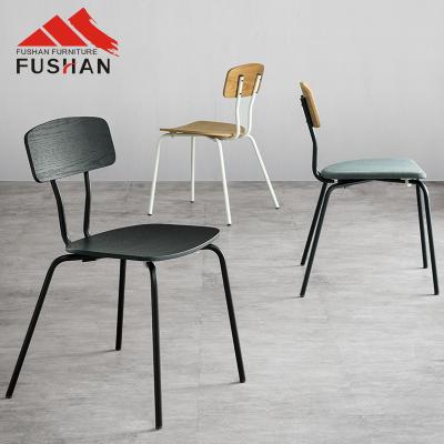 China Modern Minimalist China Wholesale Home Furniture Hotel Restaurant Furniture Chairs Stainless Steel Frame Cafe Dining Chair for sale