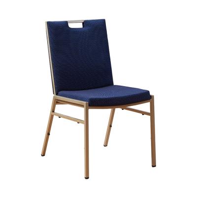 China Wholesale Cheap Factory Price Indoor Banquet Hall Slipcovered Stackable Dining Chair for sale