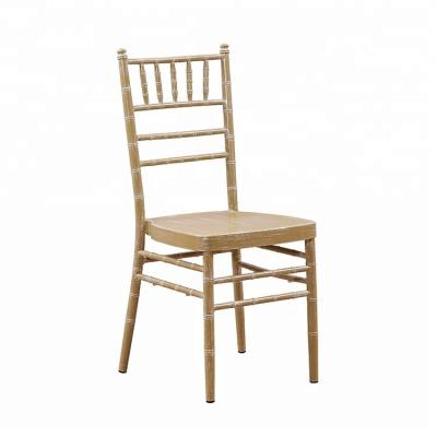 China Wholesale hotel chair stacking chair wedding metal chiavari tiffany for sale