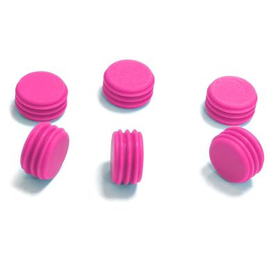 China Pink NSF61 Adjustable Rubber Stopper Gate Sliding Door Stopper Rubber for sale