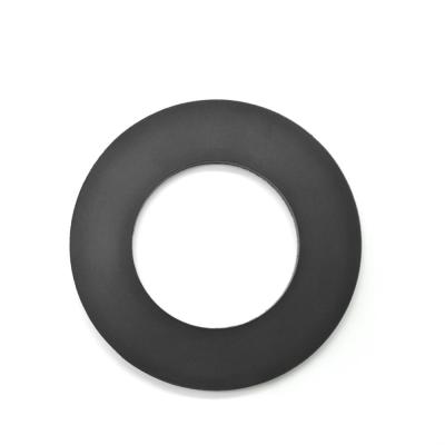 China FKM Molded Rubber Seal Black Low Compression Set Rubber Flat Washer for sale