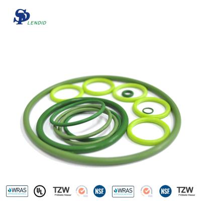 China Hochdruck Flat O Rings Siegel Kompression FKM Silikon Gummi Material zu verkaufen