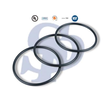 China EPDM Silicone NBR Peroxide Cured Rubber O Rings NSF Listed WRAS KTW Approved for sale