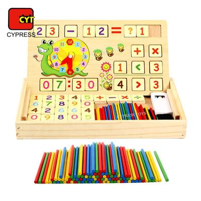 China Wooden Toys Learning Toys Early Educational Wooden Math Toys Wooden Toys Kids Learning Toys for sale