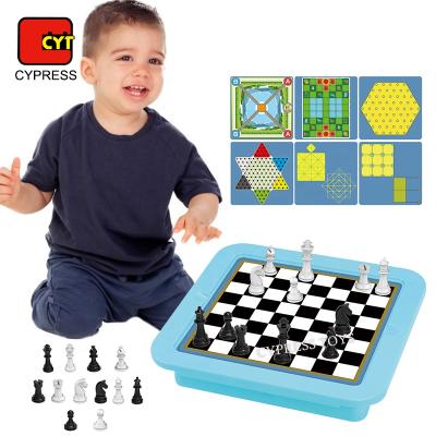 China Educational Board Chess Sets 42 In 1 Multiple Magnetic Board Set Educational Toy For Adult for sale