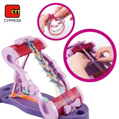 China Fashion Educational Bead Toys DIY Sewing Toy Knitting Machine For Girl Fashion Educational Bead Toys DIY Sewing Toy Knitting Machine For Girl for sale