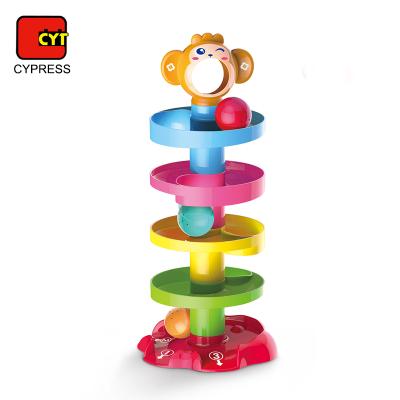 China Educational Funny Kindergarten Ball Rolling Games Bricks Toy Educational Toys For Children for sale