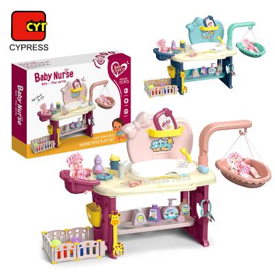 China Hot Sale Infantil Pretend Nurse Table Toy Baby Light Sounds Toys Infantil Hot Sale Pretend Nurse Table Toy Baby Light Sounds Toys for sale