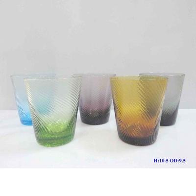 China High Quality Viable Serving Glass Tea Water Cup Bottle Tumbler Single And Cool Glass Tumbler for sale