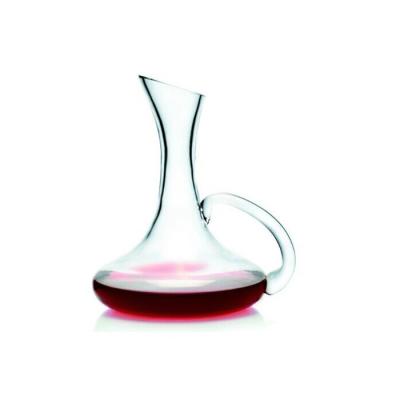 China Dishwasher Safe Clear Bulk Glass Red Wine Decanter With Handle Wholesale Glass Wine Decanter for sale