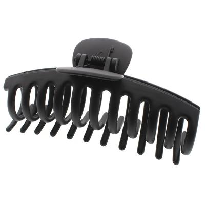 China Indian Fashion Accessories Wholesaleblack Plastic Hair Claw Clips for sale