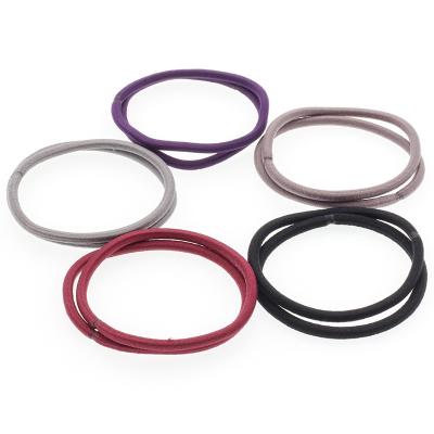 China Hot Selling Environmentally Friendly Elastic Hair Rope Elastic Hair Band For Ponytail Holder for sale