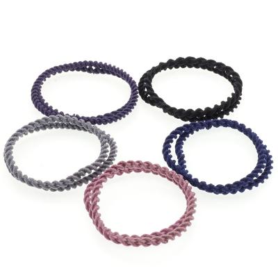 China Factory Price Environmentally Friendly Wholesale Hair Bands Elastic Bands Elastic Hair Rope Ring for sale