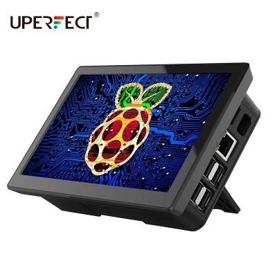 China UPERFECT Touch Screen Monitor with Case Raspberry Pi 7 inch LCD Display for Raspberry Pi 2 3 4 7 inch for sale