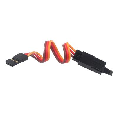 China RC Model 22AWG Flat Wire With Hook Male To Female Servo JR Extension Leads for sale