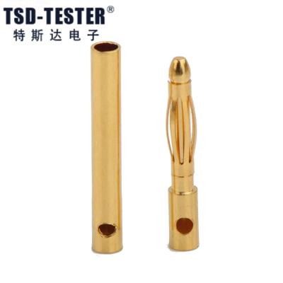 China Power Gold Plated Male 4mm Female Power Connectors For ESC Motor for sale