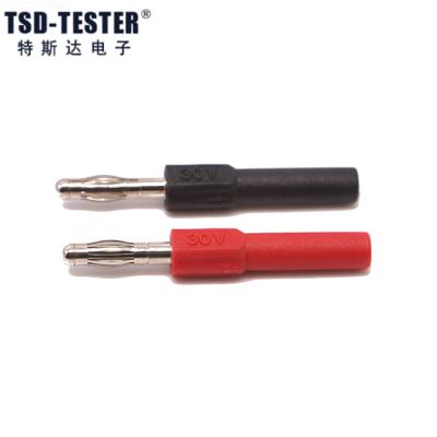 China Brass 4MM Male To 2mm Banana Plug Jack For Speaker Test Probes Female Converter Connectors for sale