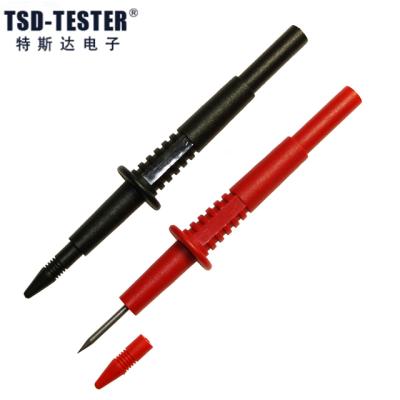 China Super Elasticity And Fixing Strength Insulation Puncture Needle Multimeter Nondestructive Test Probe Red/Black for sale