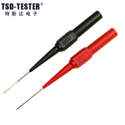 China Strength Insulation Needle Punch Multimeter 0.7mm Test Probe PA 30Vac-60Vdc/Max.1A Nondestructive Red/Black Yellow Green-Blue PA 30Vac-60Vdc/Max.1A Super Elasticity And Clamping for sale