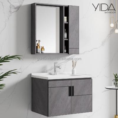 China Mirror Cabinet Modern Environmental Wooden Bathroom Cabinet Bathroom Cabinet for sale