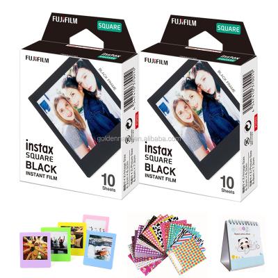 China Fujifilm Instax Square Black Film 2 Boxes (10 Photo Sheets Per Box) 86*72mm for sale