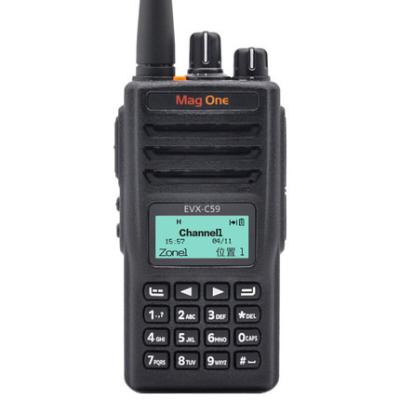 China for Motorola ONE EVX-C59 digital handheld two way radio IP54 for Motorola walkie talkie EVX-C59 for sale