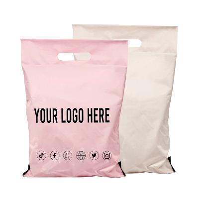 China Medicine clothing bags with logo Envelope Storage Bags White Color Mailing  Self Adhesive  Packaging Bags for sale