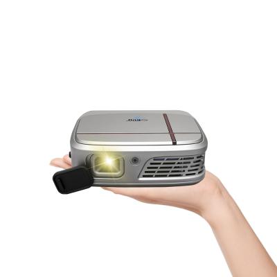 China Pico New 3300lumens Rechargeable Buit In Battery 720P Real Pocket DLP Active 3d Android Projector for sale