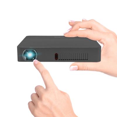 China Mini Pocket DLP 1800Ansi Lumens Battery Home Theater Smart Wifi Projector Blue Tooth DLP Pico Projector for sale