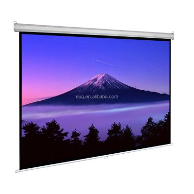 China Electric Electronic Projector Screen 150 Inch Motorized Electric Projection Screen for sale