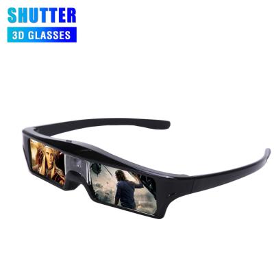 China Active Shutter 3D Video Glasses For Home Entertainment Projector With Black > 80