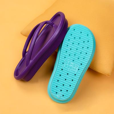 China Wholesale Fashion Trend 2021 Summer Men and Women Flip Flops Outdoor Casual Slippers Shape Boat Design Beach Slips Slippers for sale