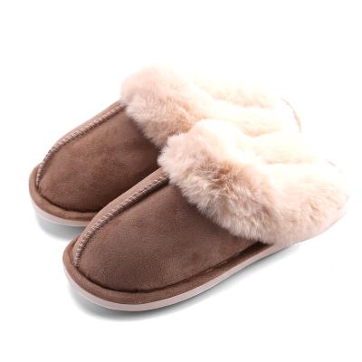 China Wholesale Custom Made Thick Soft Fashion Trend Bottom Slippers Women's Fluffy Furry Slippers for sale