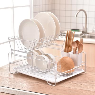 China Kitchen Dish Drain Rack Bowl Chopsticks Storage Rack Kitchen Storage Organizer Stored Tool for sale