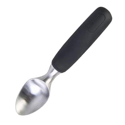 China High Quality Stocked Heavy Duty Solid All 304 Stainless Steel Home Commercial Ice Cream Scoop for sale