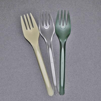 China Disposable Individual Pack Set Kit Color Disposable Plastic Fork for sale