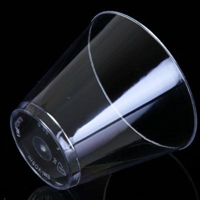 China Restaurant / Party New Arrival 270ml 9oz PS Clear Disposable Plastic Beverage Cup for sale